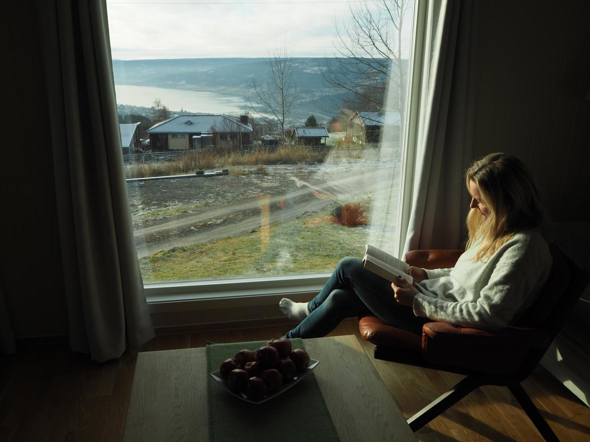 Cabin With Great View Close To Town And Ski Area Lillehammer Buitenkant foto
