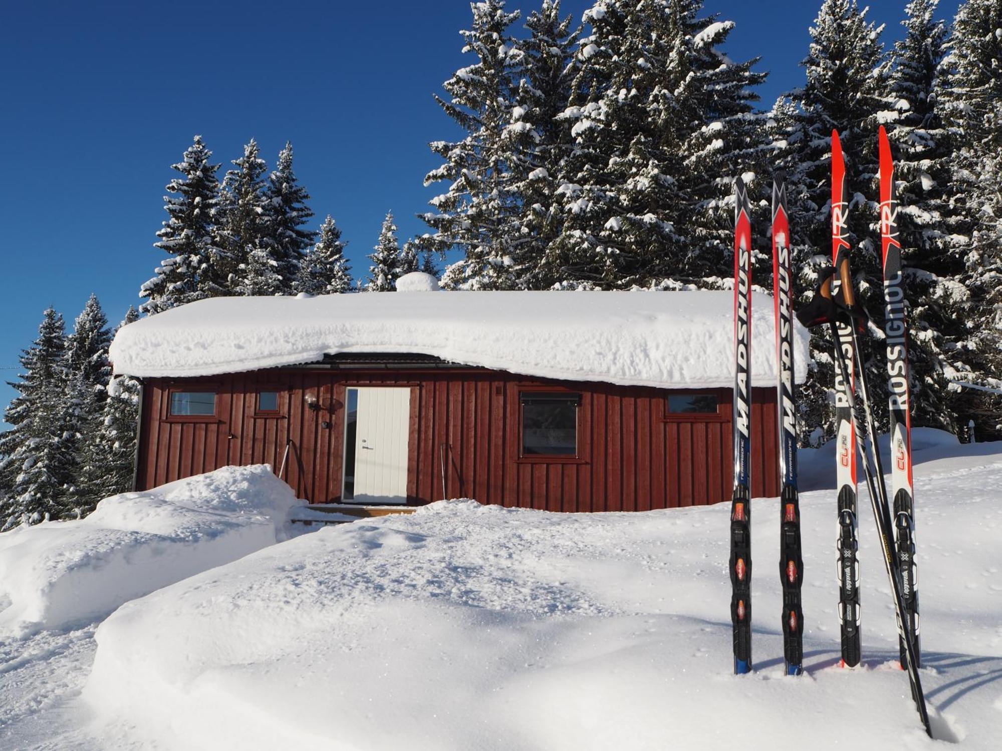 Cabin With Great View Close To Town And Ski Area Lillehammer Buitenkant foto